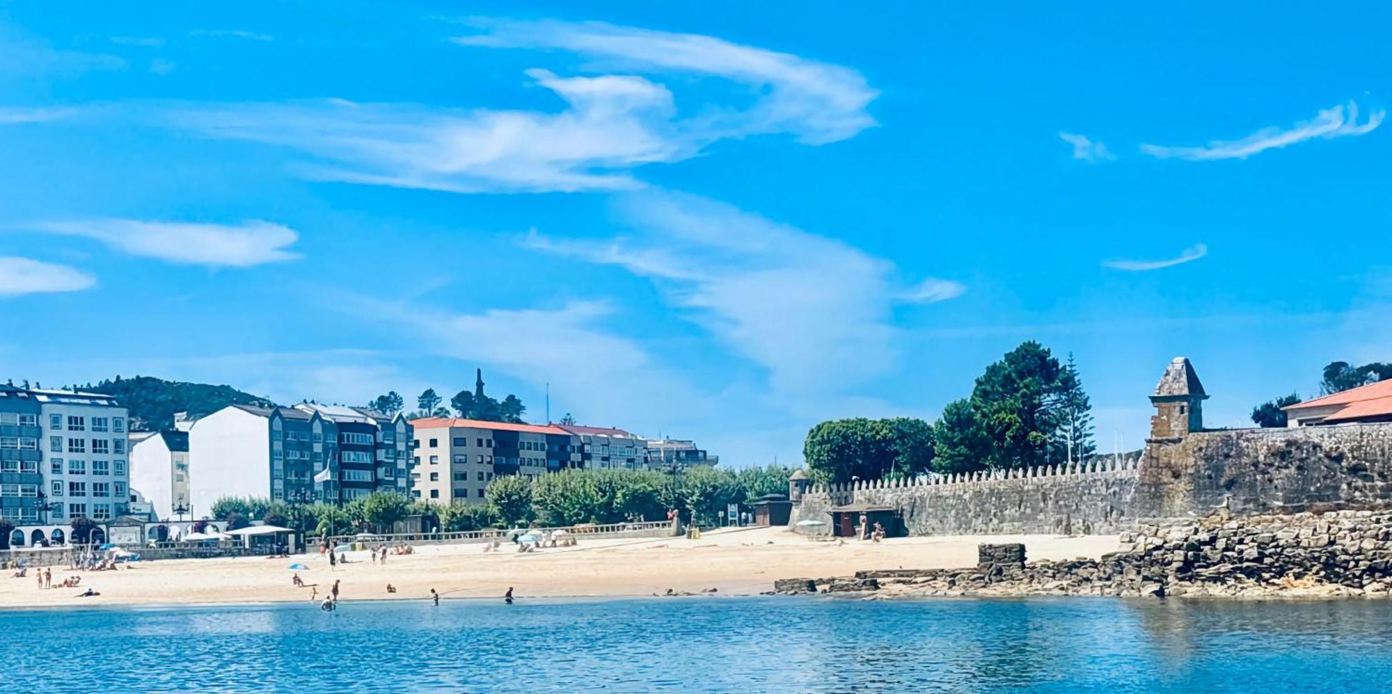 Apartmán Hoibai, Raina, Atico, Con Vistas Al Casco Historico De Baiona, Galicia Exteriér fotografie